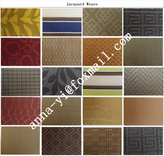 Wallpaper in Textilene fabric material 1