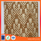 light brown color natural straw paper material woven fabrics Textiles cloth supplier