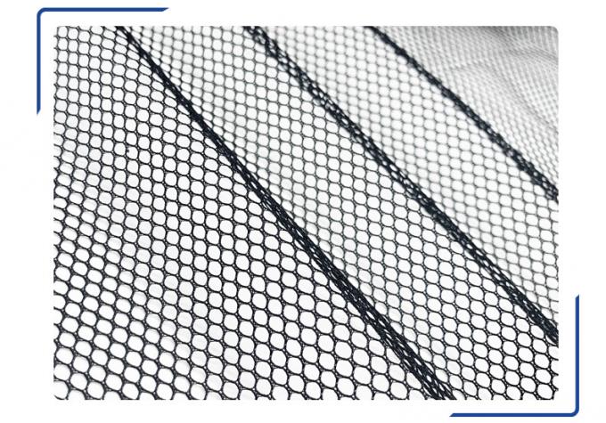 polyester screen mesh 3d spacer mesh fabric honeycomb mesh fabric hexagonal mesh fabric 1